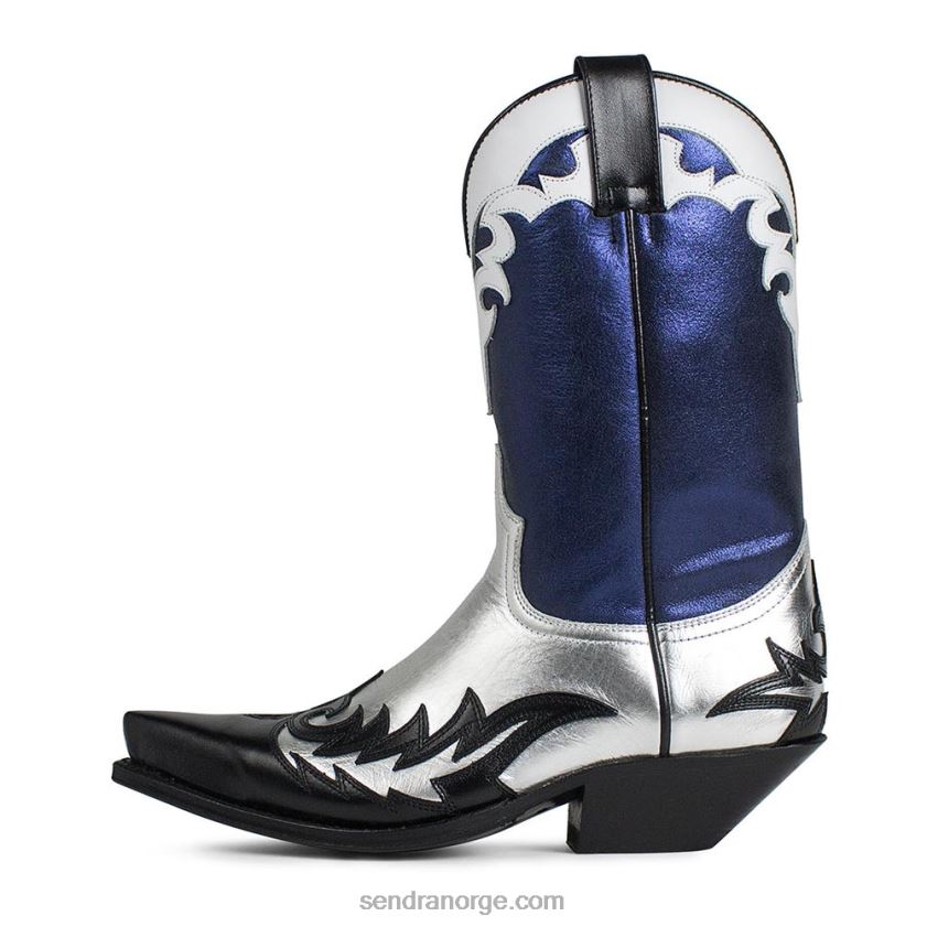 kvinner Sendra 15791 cuervo laminado plata pinto polveroso natt 115 azul8B46D332
