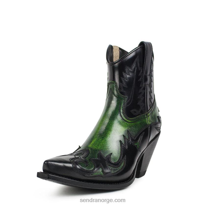 kvinner Sendra 16695 gorca denver verde cepillado-flora negro8B46D346