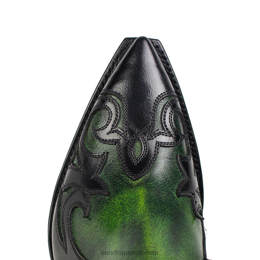 kvinner Sendra 16695 gorca denver verde cepillado-flora negro8B46D346