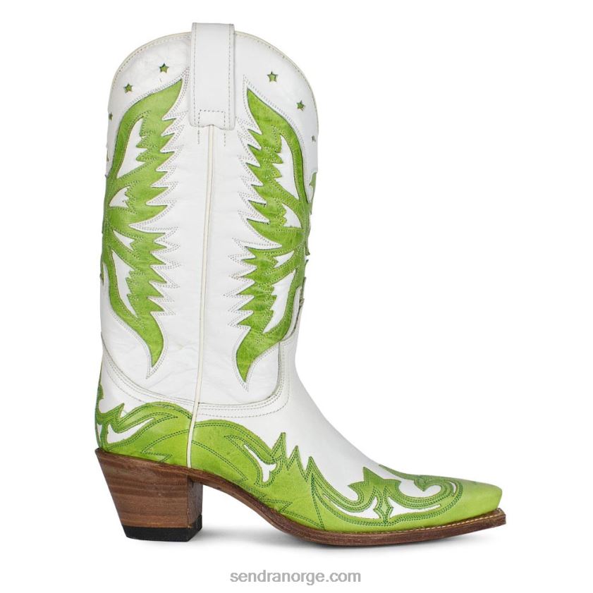 kvinner Sendra r3140 6885 pico blanco-verde 418B46D762