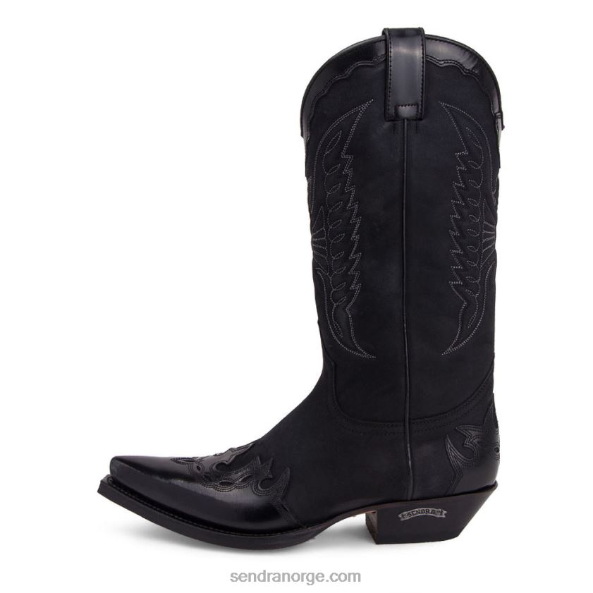 menn Sendra 2560 cuervo flora negro-nobuk negro8B46D127
