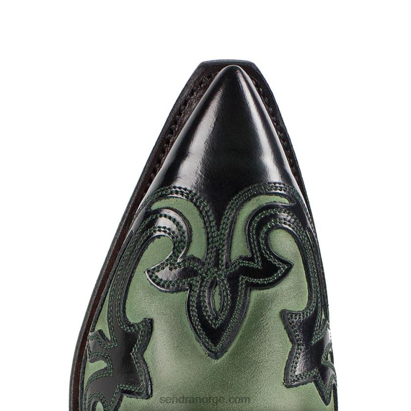 menn Sendra 3241 cuervo nobuk verde botella messing flora verde botella8B46D57