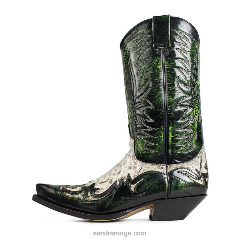 menn Sendra 3241p cuervo piton barr. blanco/negro denver verde8B46D56