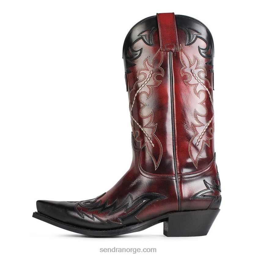 menn Sendra 9669 cuervo flora rojo dirty8B46D61