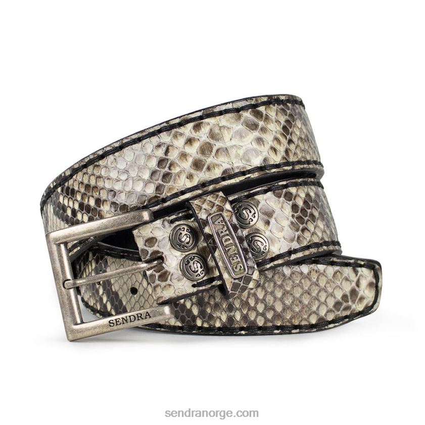 Sendra 5156 cinturones piton naturlig blanco/negro8B46D410
