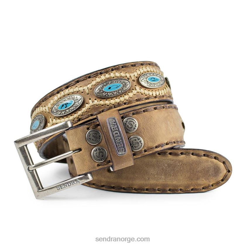 Sendra 7612 cinturones flota tang plata vieja+turq.8B46D368