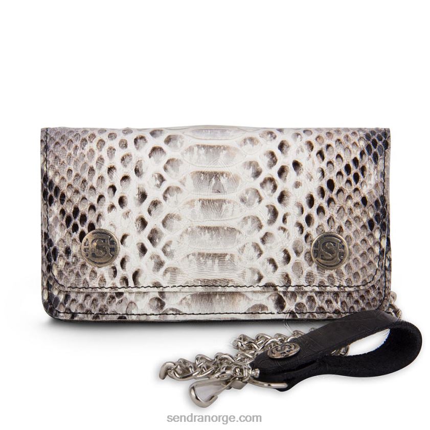 Sendra cartera piton barriga blanco-negro8B46D429