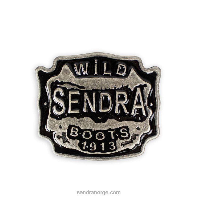 Sendra hebilla wild 2497 plata mate svart8B46D480